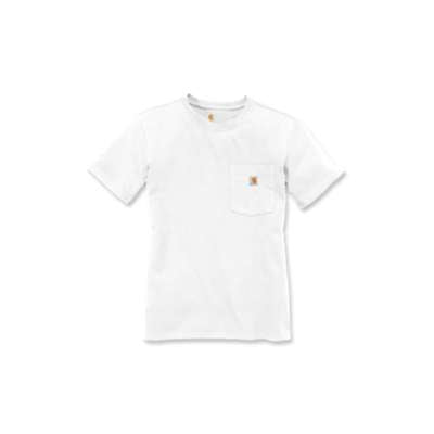 Carhartt Dames T-shirt Met Zak K87 - 103067 Wit