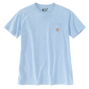 Carhartt Damen Pocket S/S T-Shirt - Puderblau 103067