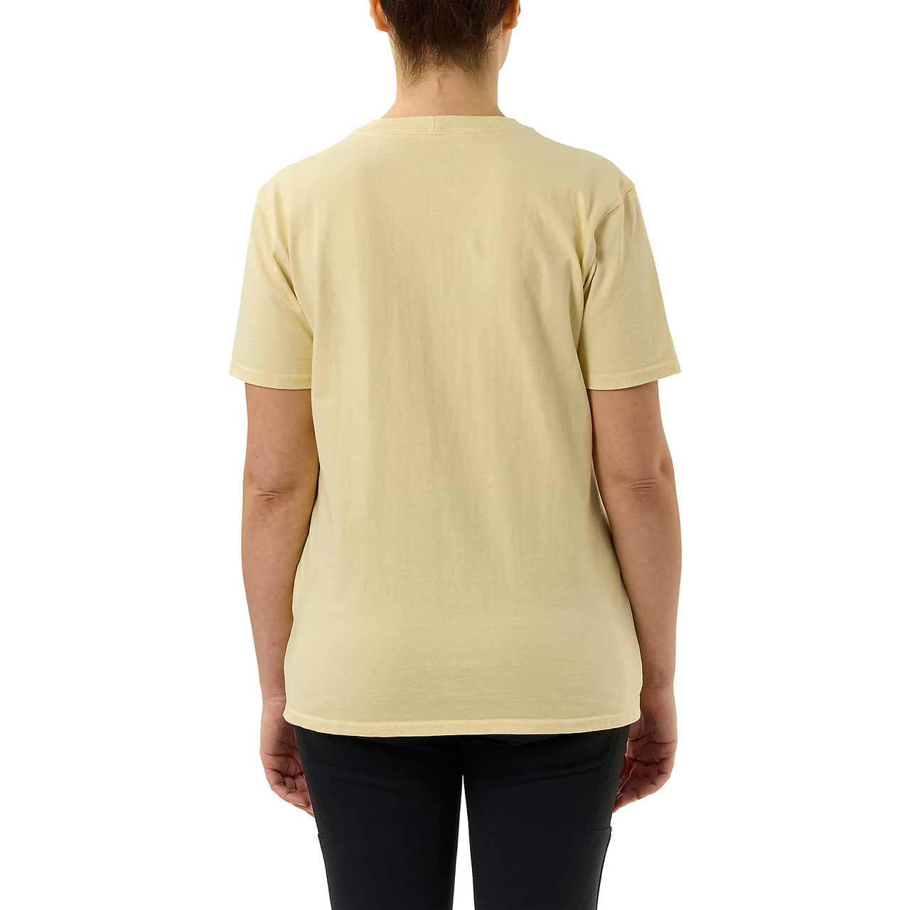 Carhartt Women's Pocket S/S T-shirt K87 - Y24 Pale sun 103067