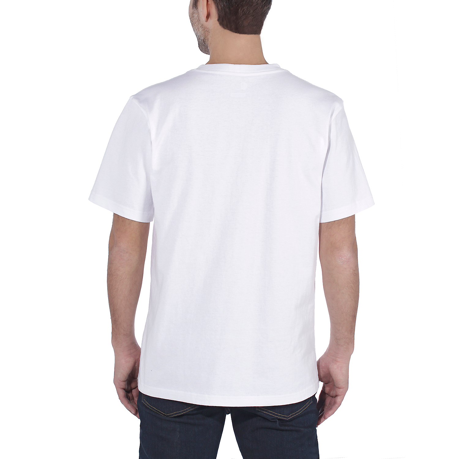 Carhartt K87 Pocket T-shirt - 103296 White 100