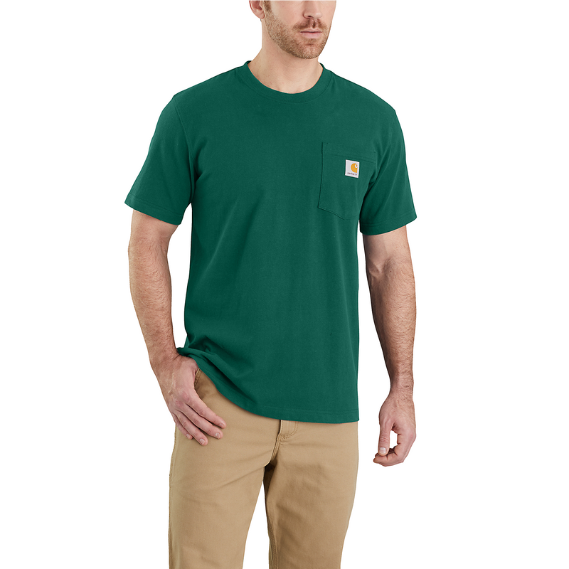 Carhartt K87 T-shirt met borstzak - 103296 G55