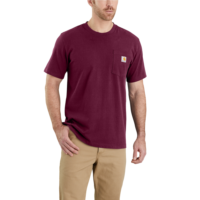 Carhartt Heavyweight Short Sleeve K87 Pocket T-shirt - 103296 PRT