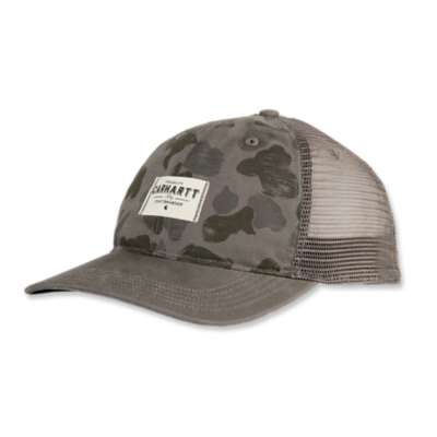 Carhartt Glennville Cap Gravel Duck Camo - 103535