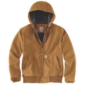 Carhartt duck active jacket carhartt brown J130 - 104050