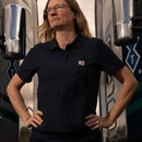 Short Sleeve Polo Navy Women - 104229