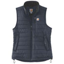 Carhartt Women's Rain Defender Nylon Insulated Vest - 104315 Navy