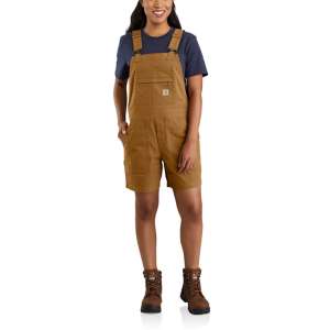 Key Rugged Flex Canvas Shortall - Carhartt Brown 105268