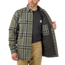 Carhartt Relaxed Fit Flanell Sherpa gefüttertes Hemd Jac 105430