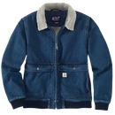 Carhartt Women's Relaxed Fit Denim Sherpa Lined Jacket 105446
