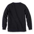 Carhartt Damen Relaxed Fit Leichtes Sweatshirt - Schwarz 105468