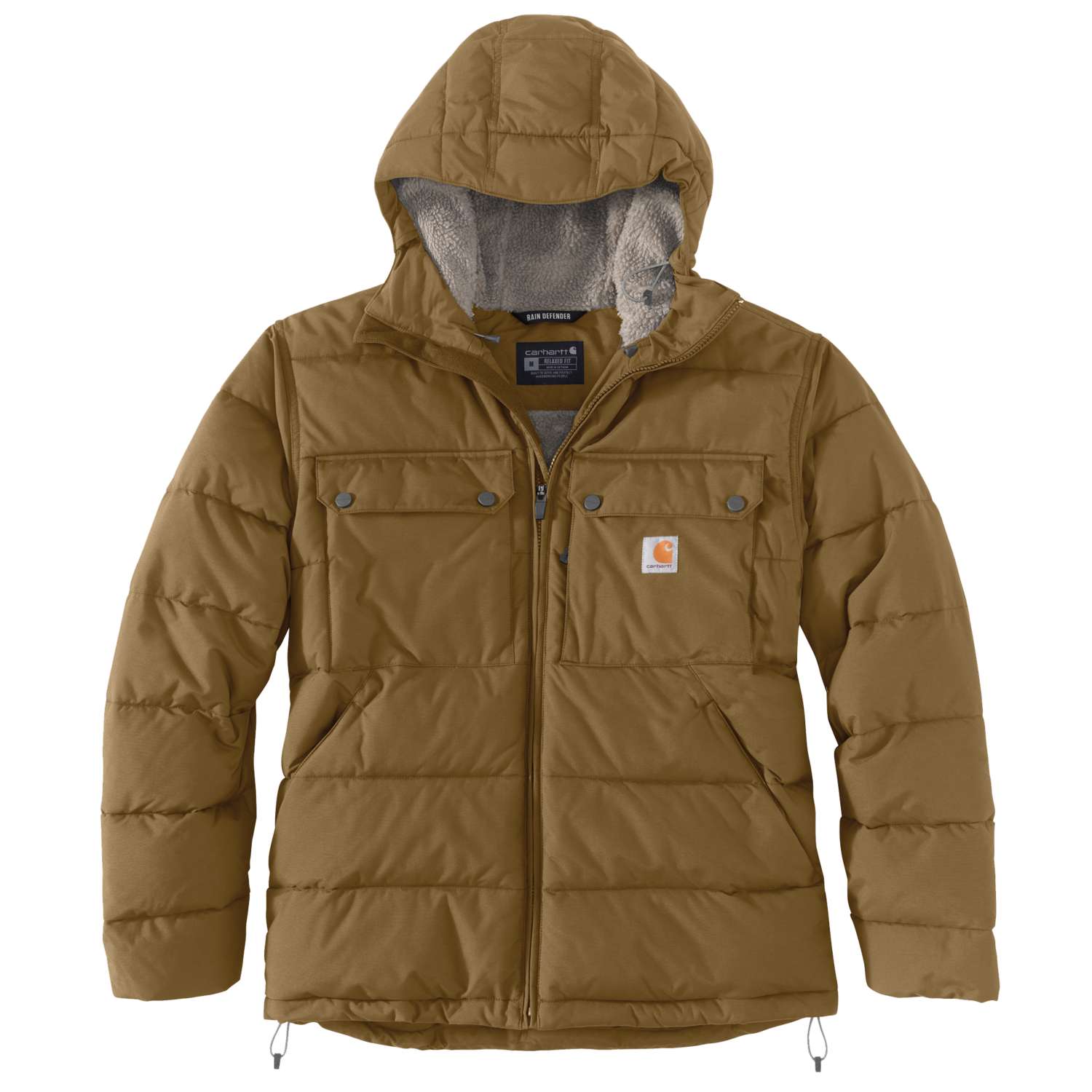 Carhartt Montana Loose Fit Insulated Jacket Men - Oak Brown 105474