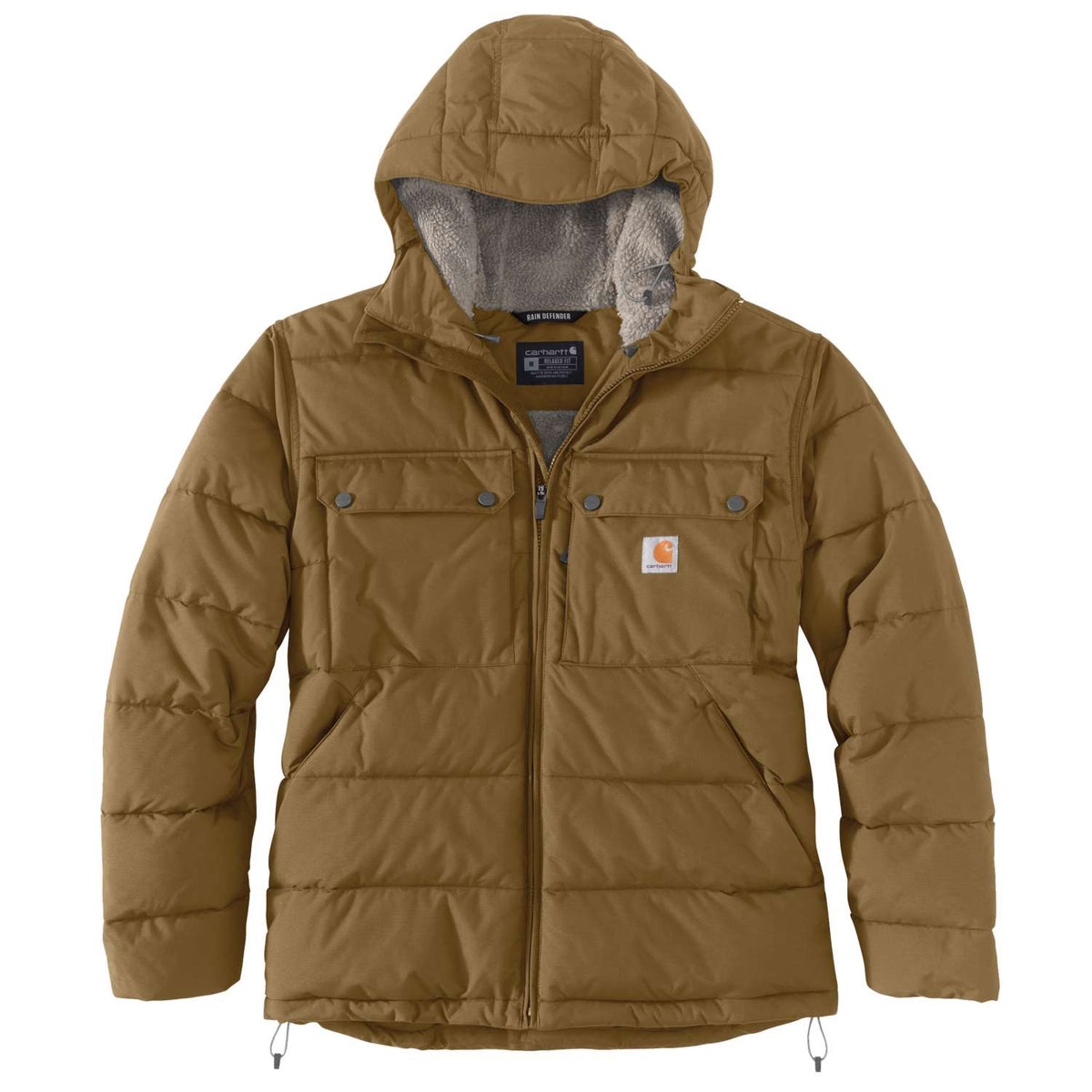 Carhartt Montana Loose Fit Insulated Jacket Men - Oak Brown 105474