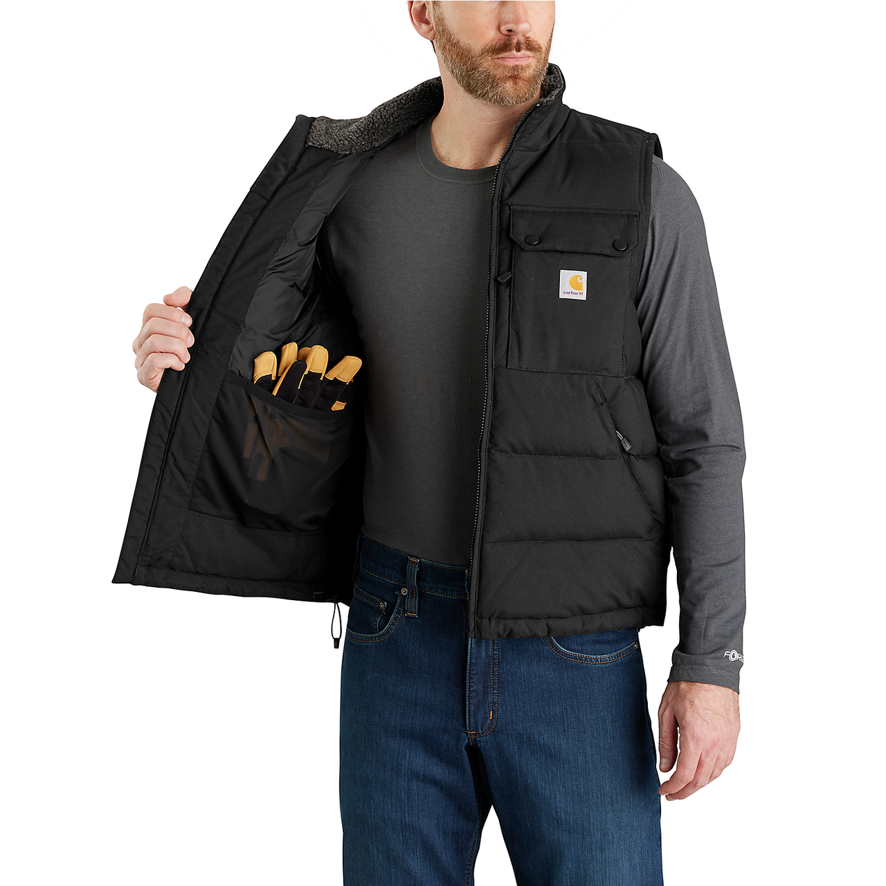 Carhartt Montana Loose Fit Insulated Vest - Men 105475