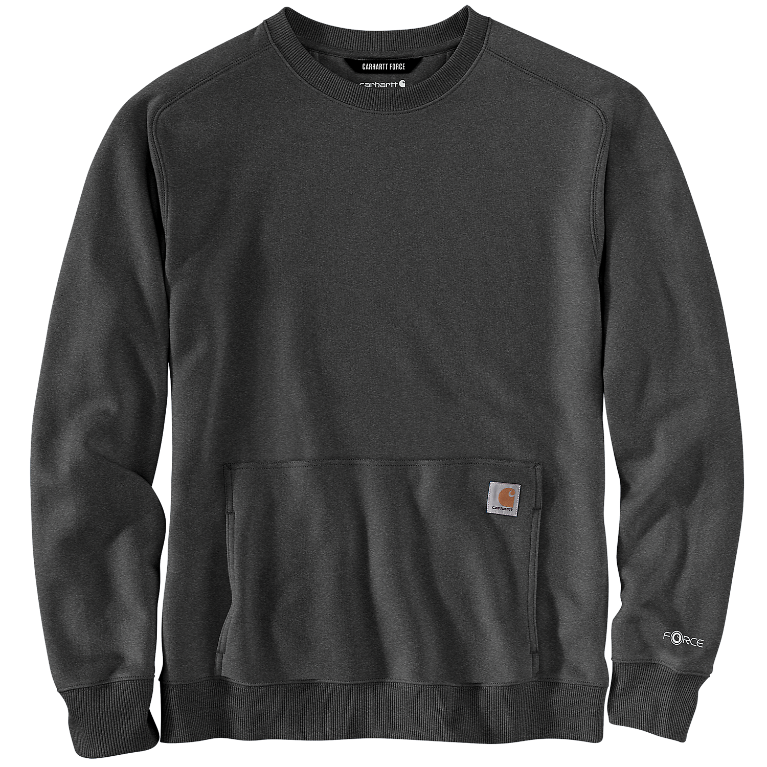 Carhartt Force Relaxed Fit  Crewneck Sweatshirt  - 105568 - Carbon Heather
