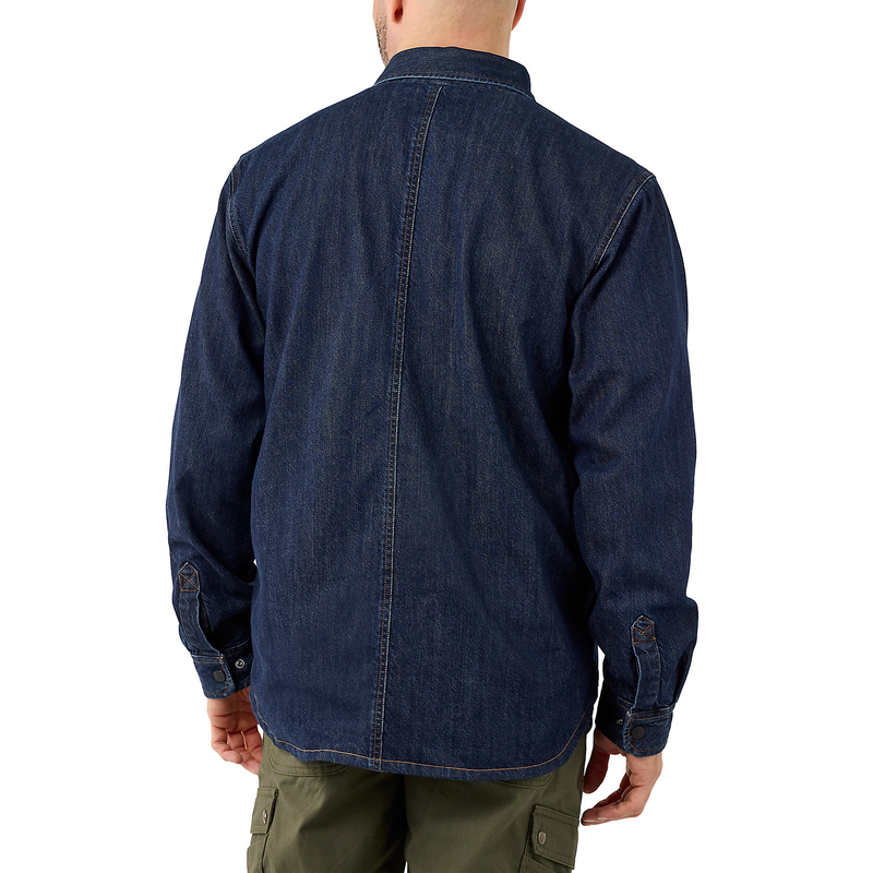 Carhartt Denim Fleece Shirt-Jac 105605