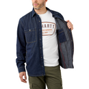 Carhartt Denim Fleece Shirt-Jac 105605