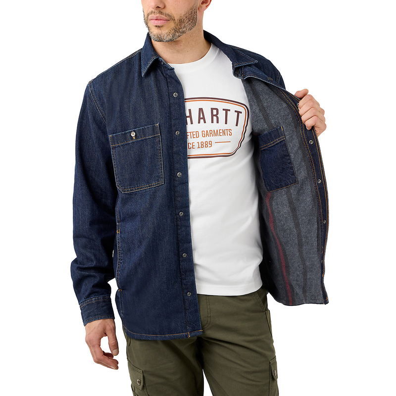 Carhartt Jeans-Fleece-Hemd-Jac 105605