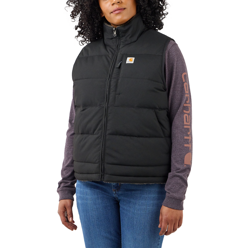 Carhartt Women's Montana Relaxed Fit Insulated Vest - Black 105607
