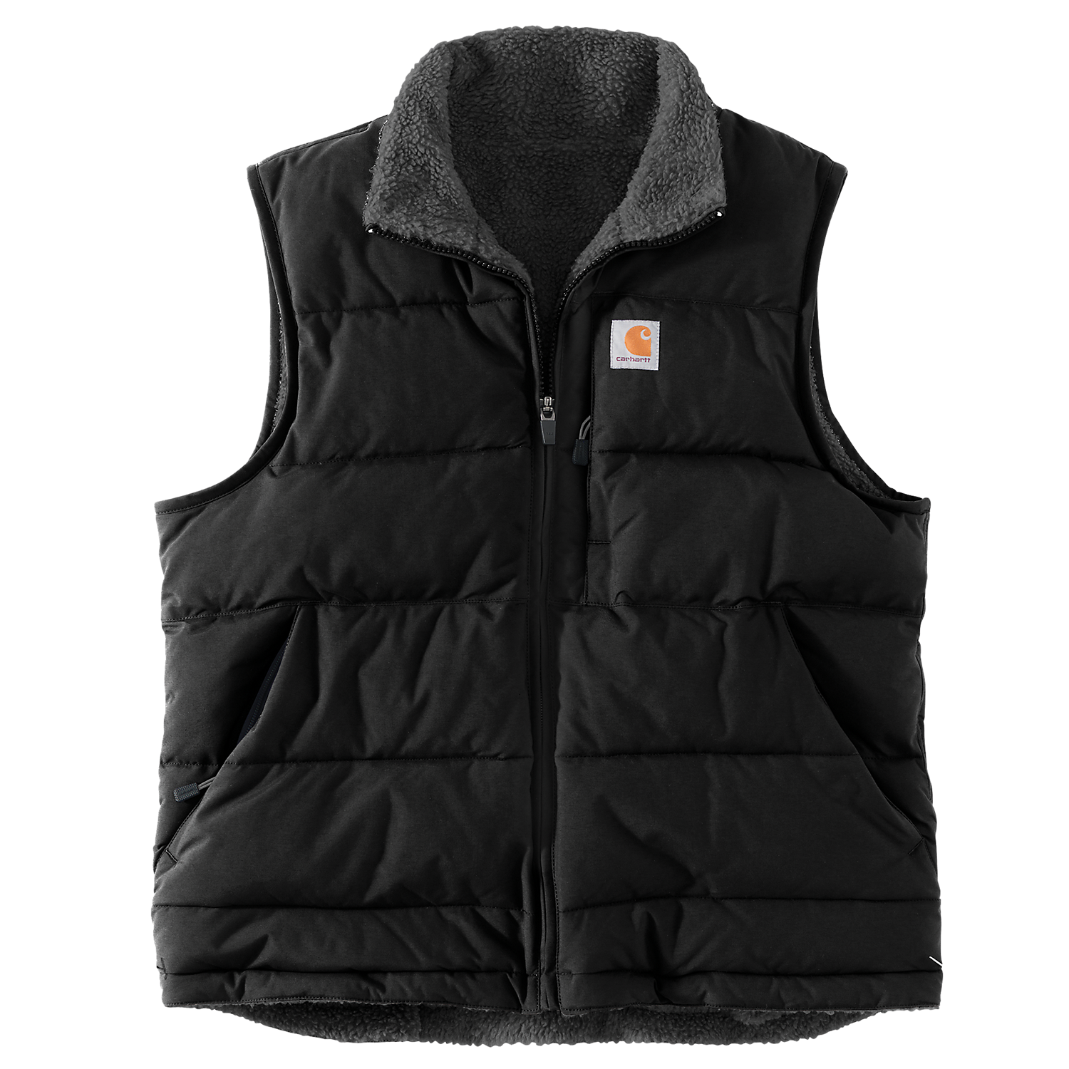 Carhartt Damen Montana Relaxed Fit Isolierte Weste - Schwarz 105607
