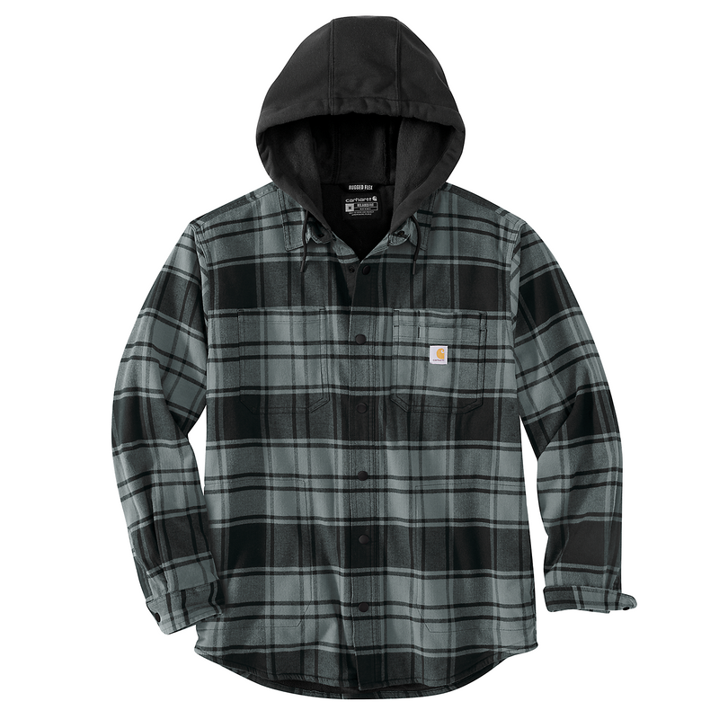 Carhartt Hooded Shirt Jacket - Elm 105621