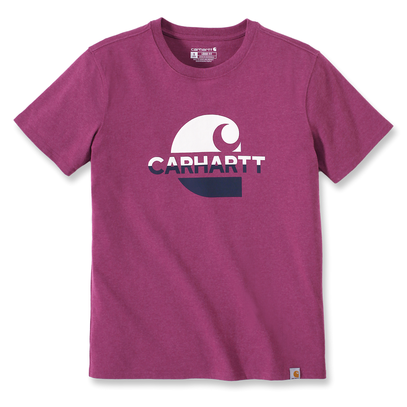 Carhartt Loose Fit S/S graphic T-shirt - Magenta Agate 105738