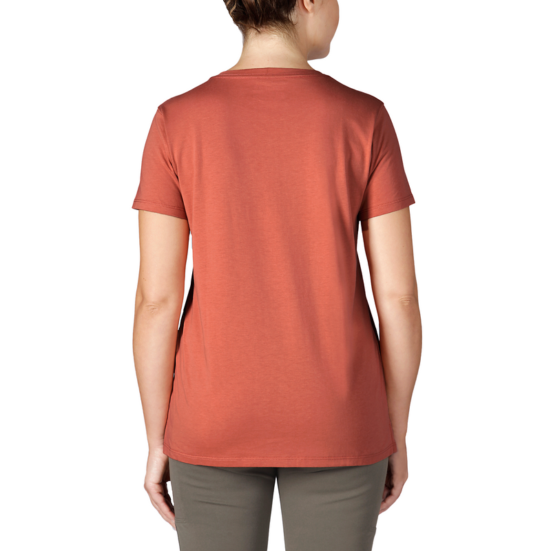Carhartt Dames Lichtgewicht S/S Graphic T-shirt - Terracotta 105764