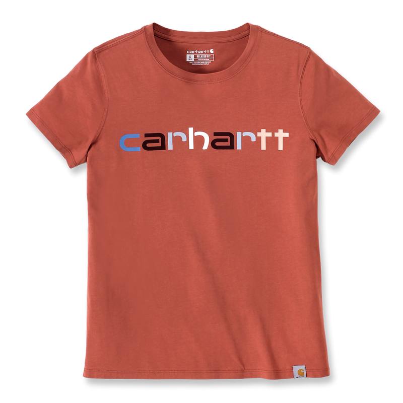 Carhartt Women Lightweight S/S Graphic T-shirt - Terracotta 105764