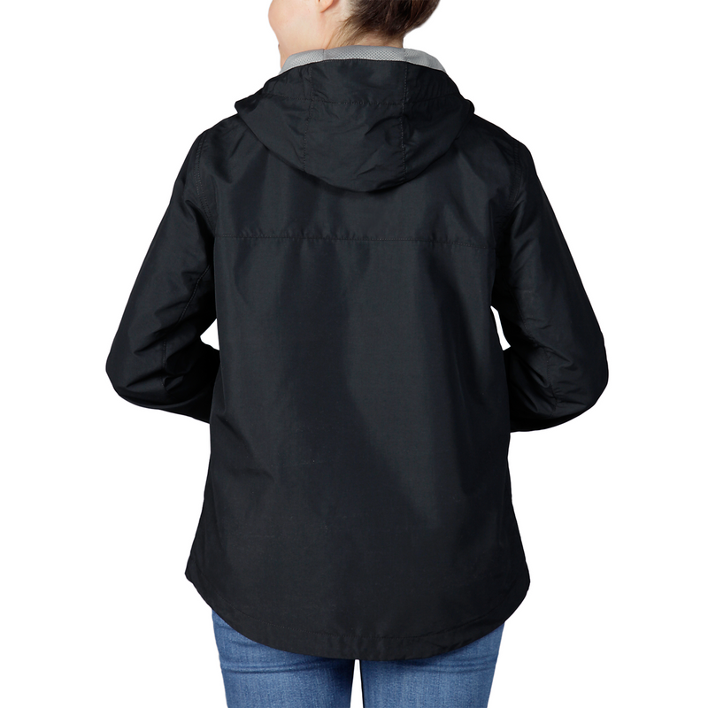 Black carhartt rain jacket clearance