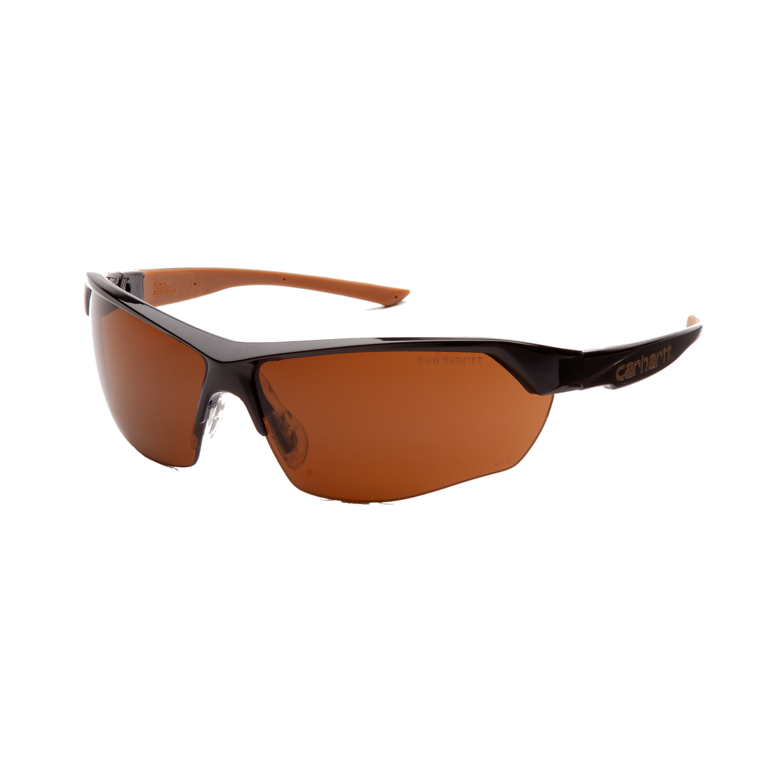 Carhartt Braswell Half Ratcheting Temple Safe Glasses - EGB11D Bronze