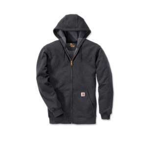 Carhartt Hooded Sweatshirt With Zipper - Carbon Heather  K122 026