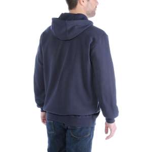 Hooded sweatshirt with zipper Navy K122_472