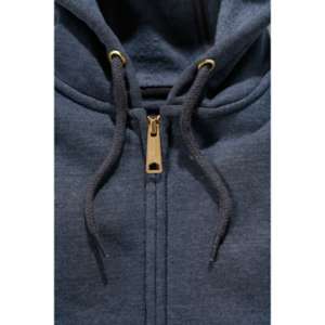 Carhartt Hooded Sweatshirt With Zipper - Navy K122 472