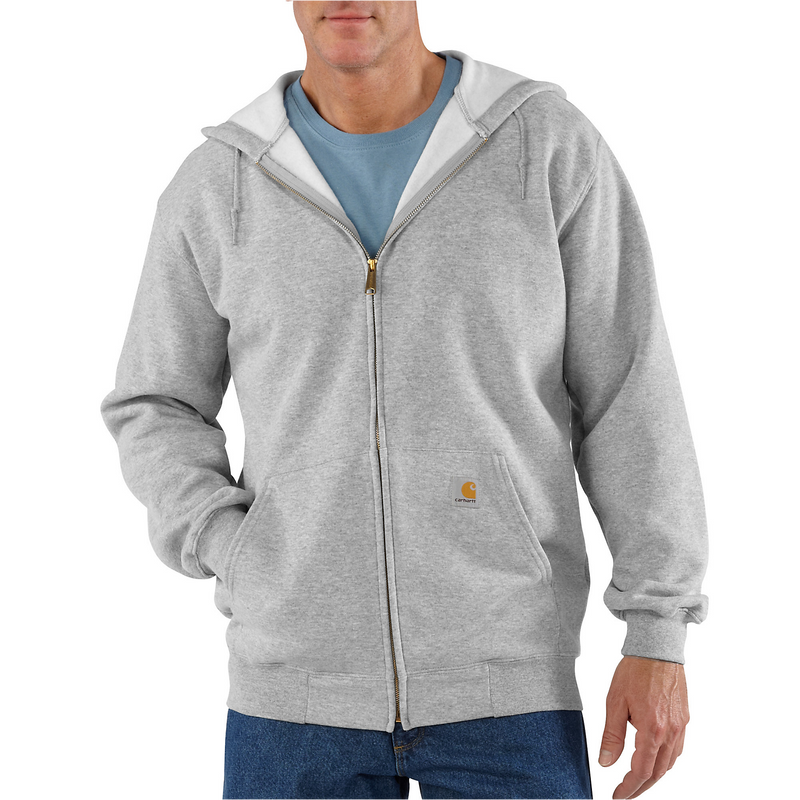 Carhartt Hooded sweatshirt with zipper Heather - Grey K122 HGY