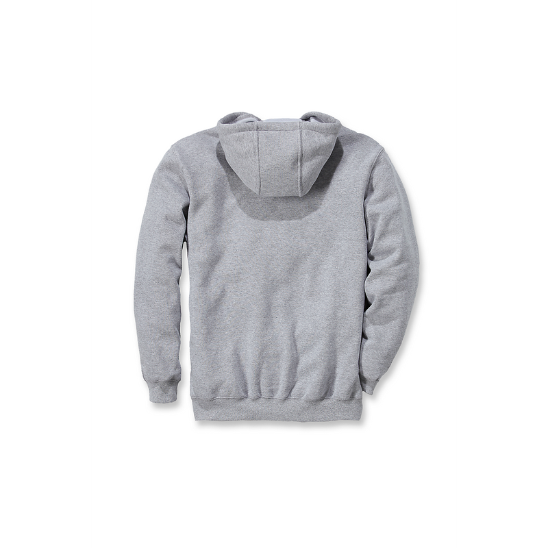 Hooded sweatshirt with zipper Heather Grey K122 - HGY