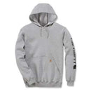 Carhartt Sleeve Logo Hoodie Heather Grey K288-E20