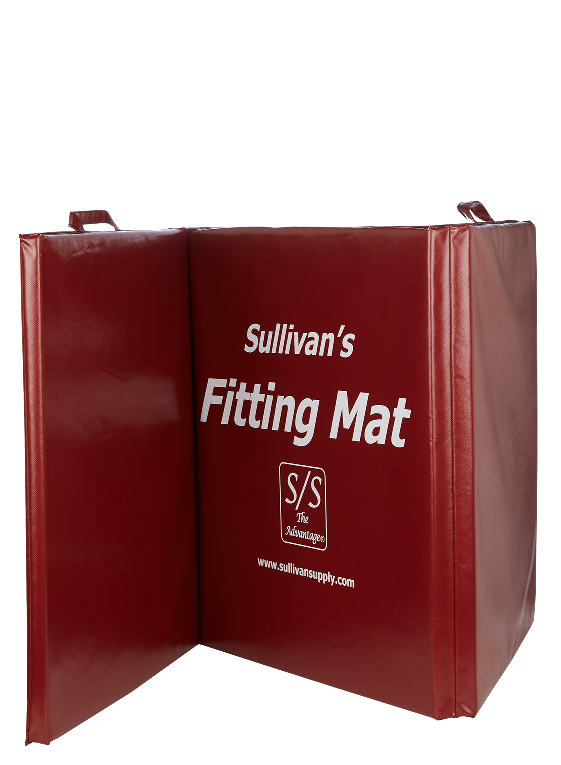 Fitting Mat Maroon