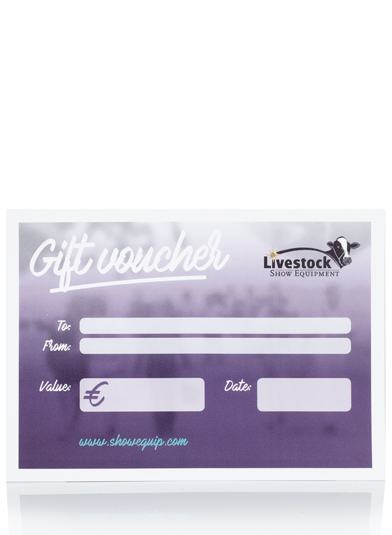 Gift Voucher by post