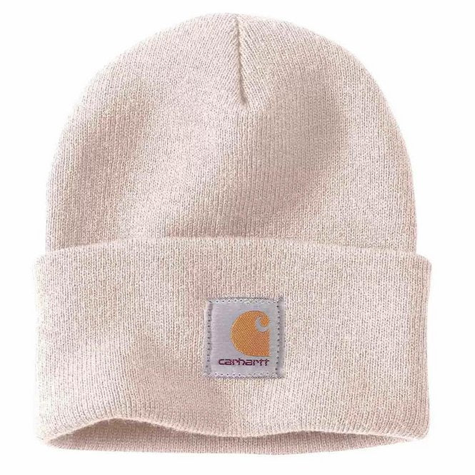 Carhartt Beanie A18 - Ash Rose Marshmallow P31