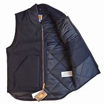 Firm Duck insulated Vest Black V01