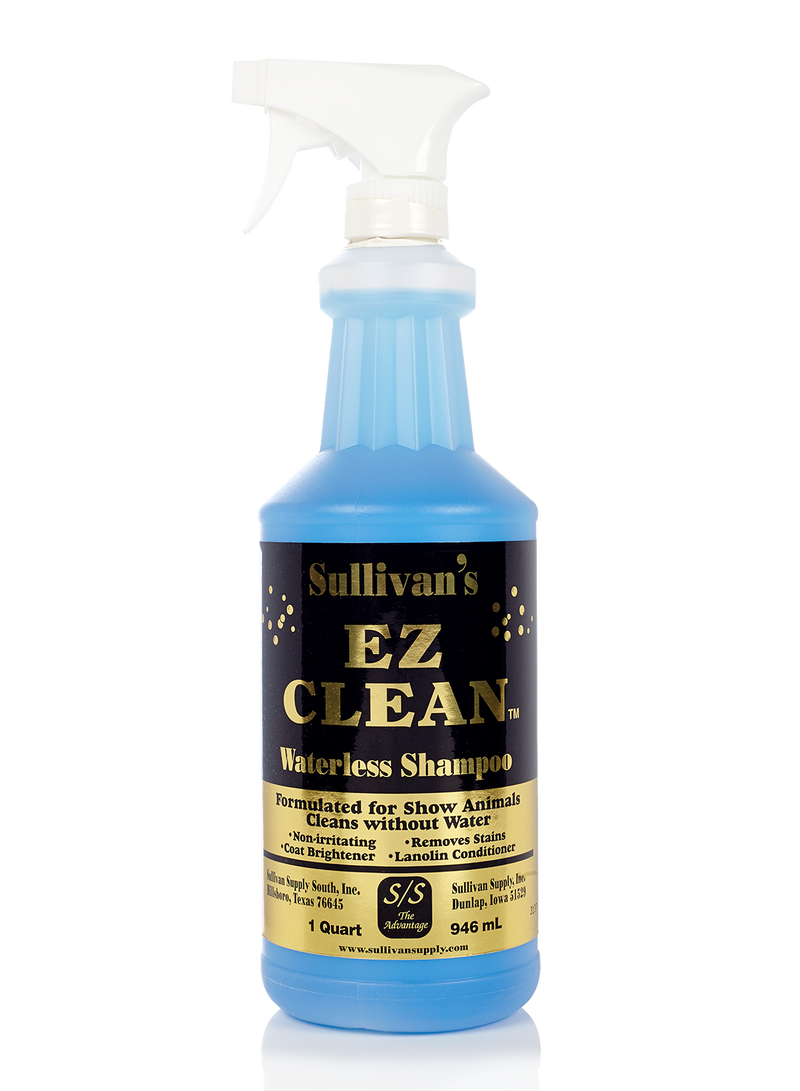Sullivans EZ clean / waterless shampoo