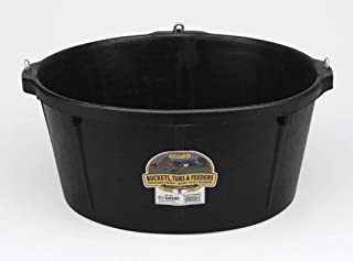 Feed pan black rubber 24 ltr.