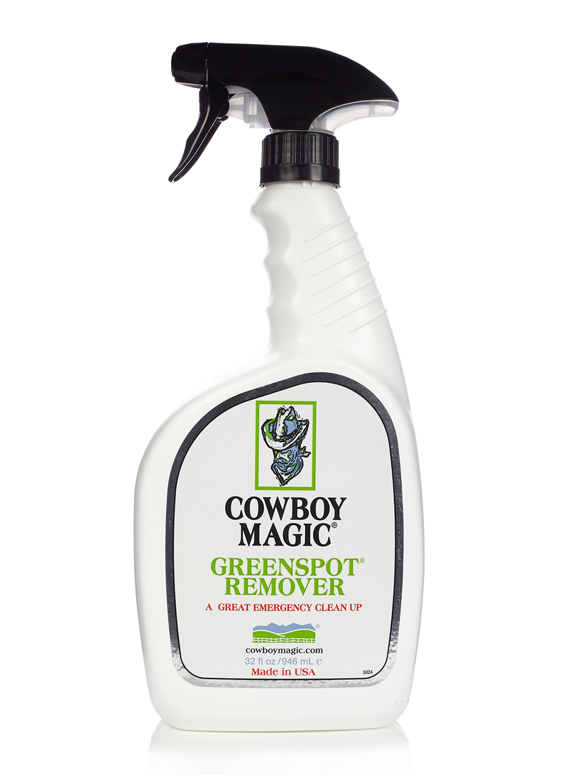 Green spot remover - waterless shampoo