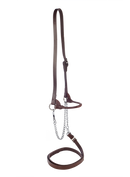 Show halter Red slimline 1 buckle