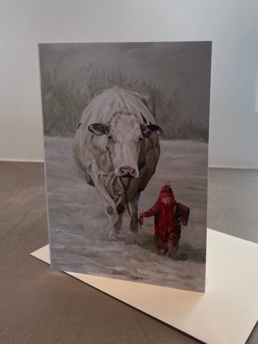 Postcard Set - Winter in the fields – image 4
