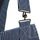 Schlüsseloverall gestreift