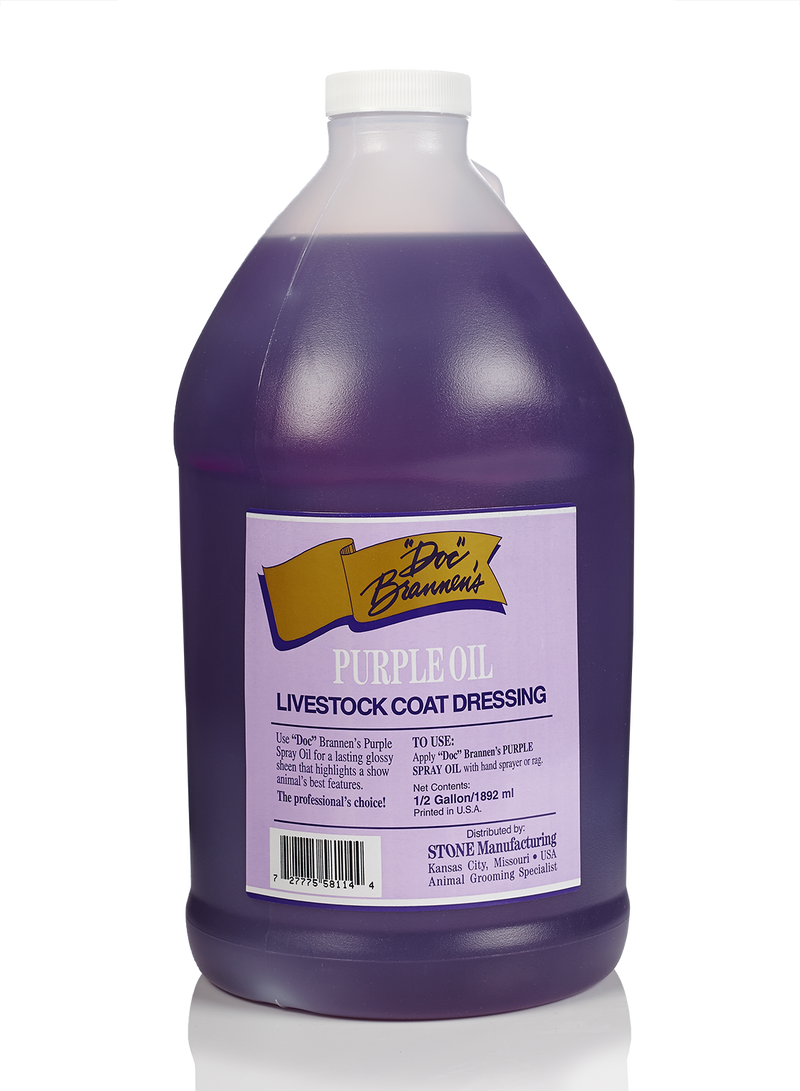 Purple oil