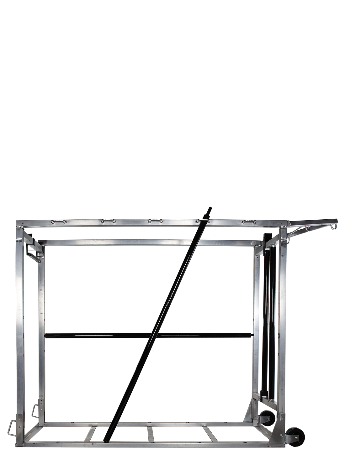 Scheerbox compleet  aluminium 8 ft (243,84cm)